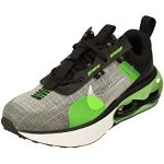 Nike Air Max 2021 GS Running Trainers DA3199 Sneakers Scarpe (UK 5.5 us 6Y EU 38.5, Black Chrome Green Strike 004)