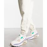 Sneakers stringate larghezza E scontate bianco sporco numero 40 di gomma Nike Air Max 90 