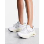Sneakers stringate larghezza E bianche numero 38,5 antiscivolo Nike Air Max Bliss 