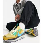 Sneakers stringate larghezza E scontate gialle numero 40 di gomma Nike Air Max Terrascape 90 