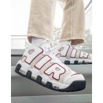 Nike Air - More Uptempo '96 - Sneakers bianche e rosse-Bianco