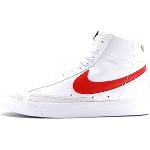 Sneakers alte larghezza E vintage rosse numero 42,5 per Uomo Nike 