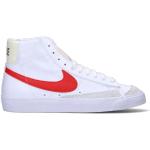 Sneakers alte larghezza E scontate vintage rosse numero 43 con tacco da 3 cm a 5 cm per Uomo Nike 