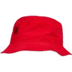 Cappelli rossi di cotone traspiranti a pescatore per Donna Nike 