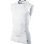 Magliette sportive grigie M senza manica per Uomo Nike Core 