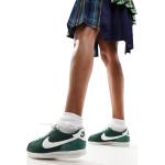 Sneakers stringate larghezza E scontate verdi numero 38 di gomma antiscivolo per Donna Nike Cortez 