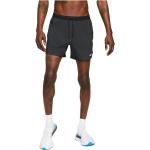 Shorts scontati neri 4 XL in poliestere traspiranti per Uomo Nike Dri-Fit 
