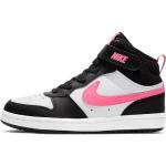 Sneakers alte larghezza E casual nere numero 31 per bambini Nike Court Borough 