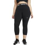 Pantaloni sportivi neri XXL taglie comode per Donna Nike Pro 
