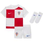 Nike Divisa da calcio replica Croazia 2024/25 Stadium per bebè e bimbo/a – Home - Bianco