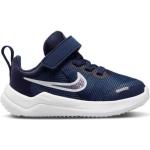 Sneakers larghezza E scontate blu numero 25 chiusura velcro traspiranti a strappo per bambino Nike Downshifter 