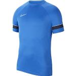 Magliette & T-shirt casual blu reale S in poliestere mezza manica con manica corta per Donna Nike Academy 