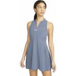 Vestiti classici blu L traspiranti da tennis per Donna Nike Dri-Fit 