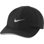 Cappelli neri traspiranti da running Nike Dri-Fit 