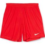 Pantaloncini scontati rossi XXL taglie comode traspiranti lavabili in lavatrice da calcio per Uomo Nike Dri-Fit 