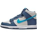 Sneakers larghezza E casual blu numero 36,5 per Uomo Nike Dunk High 