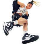 Sneakers alte larghezza E bianche numero 40,5 di gomma antiscivolo Nike Dunk 