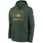 Nike Felpa pullover con cappuccio Green Bay Packers City Code – Ragazzi - Verde