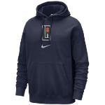 Nike Felpa pullover con cappuccio LA Clippers Club Fleece City Edition NBA – Uomo - Blu