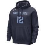 Nike Felpa pullover con cappuccio Memphis Grizzlies Club NBA – Uomo - Blu