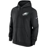Nike Felpa pullover con cappuccio Philadelphia Eagles Sideline Club NFL – Uomo - Nero