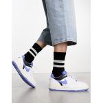 Sneakers basse larghezza E scontate blu numero 40,5 di gomma antiscivolo Nike 