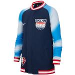 Vestiti ed accessori blu manica lunga da basket per Uomo Nike Dri-Fit Brooklyn Nets 