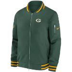 Nike Giacca bomber con zip a tutta lunghezza Coach (NFL Green Bay Packers) – Uomo - Verde