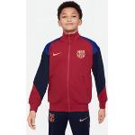 Nike Giacca da calcio in maglia Dri-FIT FC Barcelona Academy Pro per ragazzo/a – Terza - Rosso