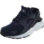 Nike huarache run (GS) 3035 654275 407 blu - scarpe sportive unisex pelle-tela (obsidian-white-dark) (37.5)