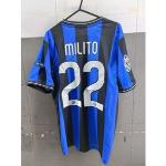 Nike Inter fc Maglia Calcio Storica vintage celebrativa Milito 22 2 TRIPLETE