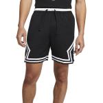 Pantaloncini neri XXL taglie comode in mesh traspiranti da basket per Uomo Nike Jordan 
