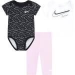 Pantaloni sportivi scontati eleganti multicolore 3 mesi per bambina Nike Swoosh di Dressinn.com 