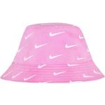 Cappelli rosa in poliestere da lavare a mano a pescatore per Uomo Nike Swoosh 