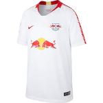 Nike Kinder Kinder T-Shirt RB Leipzig Breathe Stadium Heim T-Shirt, White/University Red, S, 919258