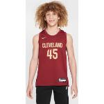 Nike Maglia Cleveland Cavaliers 2023/24 Icon Edition Swingman Dri-FIT NBA – Ragazzo - Rosso