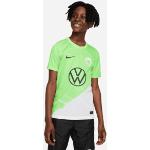 Nike Maglia da calcio Dri-FIT VfL Wolfsburg 2023/24 Stadium per ragazzi – Home - Verde