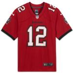Vestiti ed accessori rossi da football americano per Uomo Nike Football Tom Brady 