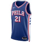 Nike Maglia Joel Embiid Philadelphia 76ers 2023/24 Icon Edition Swingman Dri-FIT NBA – Uomo - Blu