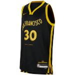 Nike Maglia Stephen Curry Golden State Warriors 2023/24 City Edition Dri-FIT Swingman NBA – Ragazzo/a - Nero
