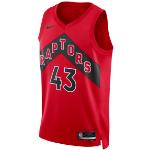 Nike Maglia Toronto Raptors Icon Edition 2022/23 Swingman Dri-FIT NBA – Uomo - Rosso