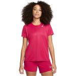Nike Dri Fit Race Short Sleeve T-shirt Rosso XS Donna