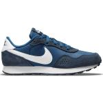 Scarpe larghezza E casual blu numero 38,5 in pelle di camoscio da running per bambini Nike 