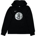 Nike NBA Brooklyn Nets Fleece Hoodie, Felpa nera da Ragazzo