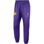 Pantaloni & Pantaloncini porpora L di cotone per Uomo Nike Los Angeles Lakers 