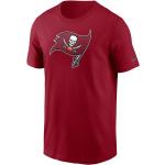 Nike Nfl Tampa Bay Buccaneers Logo Essential Short Sleeve Crew Neck T-shirt Rosso L Uomo