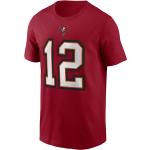 Nike Nfl Tampa Bay Buccaneers Name & Number Short Sleeve Crew Neck T-shirt Rosso S Uomo