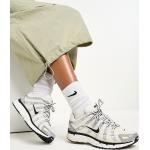Sneakers stringate larghezza E numero 37,5 di gomma antiscivolo per Donna Nike P-6000 