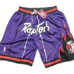 Nike Pantaloncini Shorts UOMO BASKET NBA Toronto Raptors Throwback Logo HARDWOOD