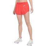 Nike Air Dri Fit Brief Lined Shorts Rosso L Donna